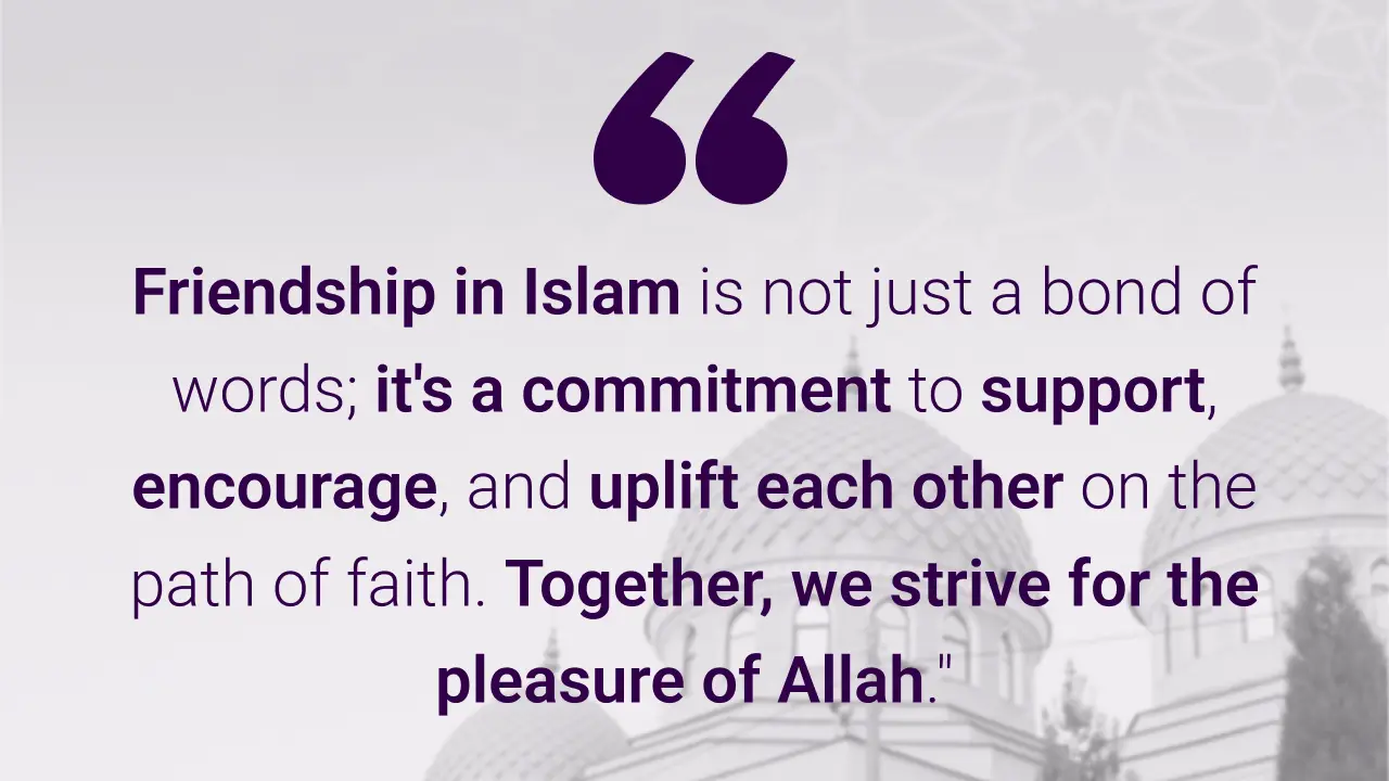Top 20 Islamic Friendship Quotes, image size:1280x720